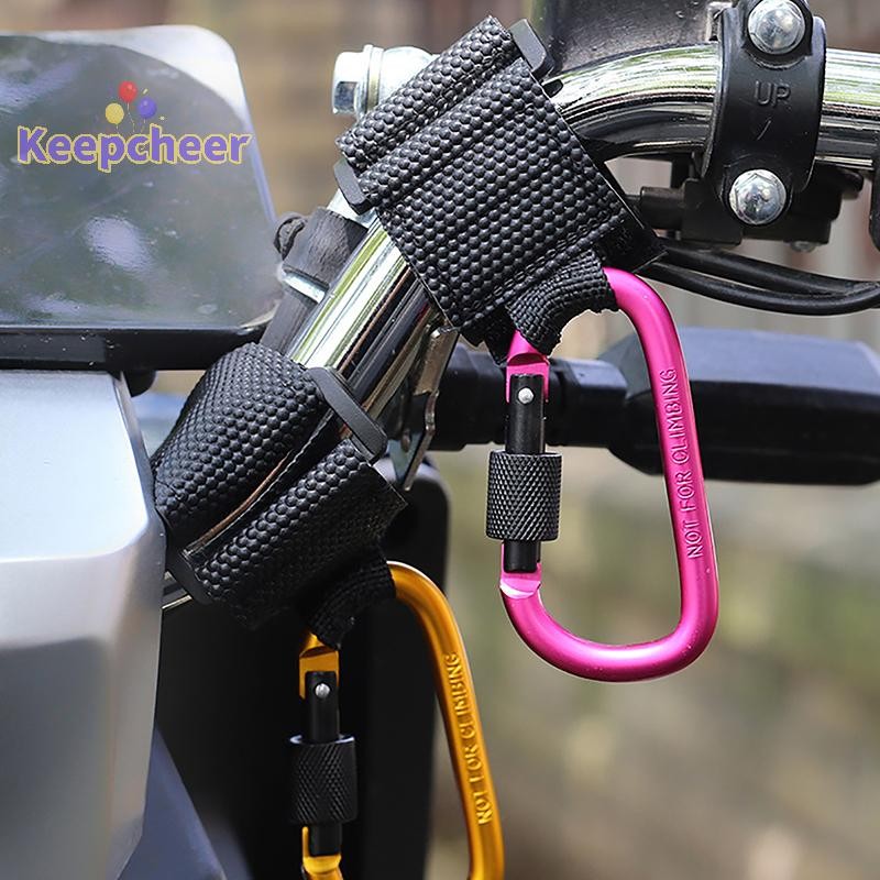 [Keepcheer] Móc xe tay ga điện xe máy Móc trước bằng hợp kim nhôm Móc tay lái cho xe đẩy em bé Móc treo móc xe đẩy em bé [Mới]