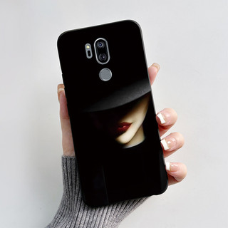 Dành Cho LG G7 ThinQ Vỏ G710EM LM-G710 Thiết Kế Mới 2023 Vỏ Điện Thoại Silicon Mềm Sơn Trái Tim Cho LG G7 ThinQ Vỏ Bảo Vệ