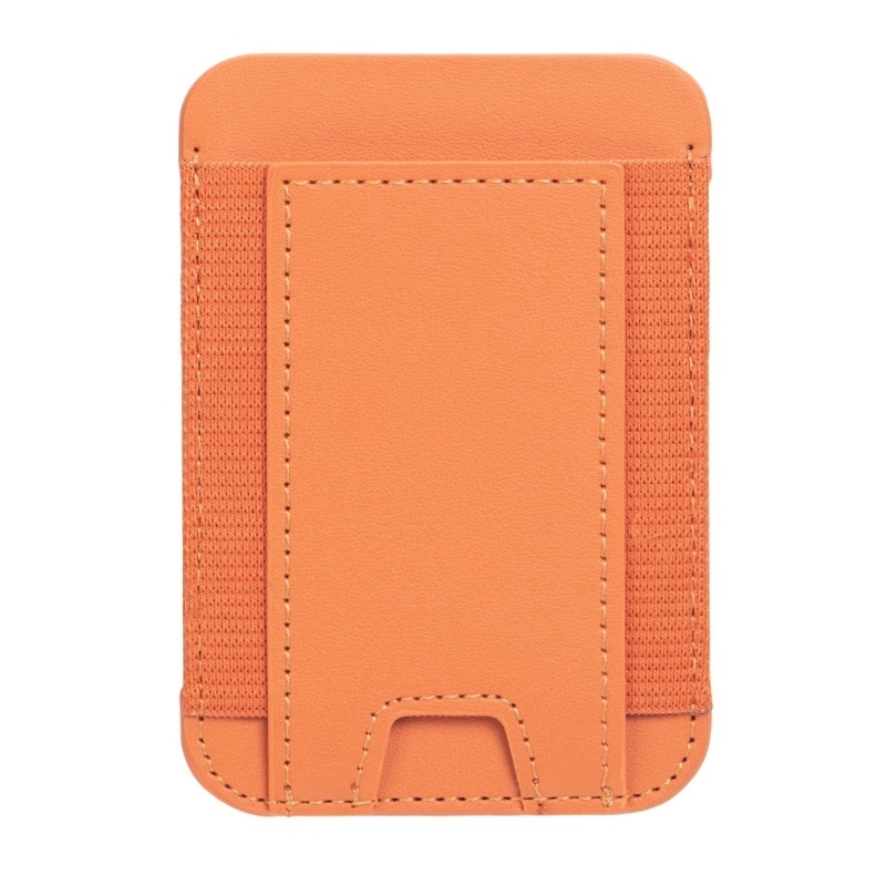Mặt Trăng Từ Tính Đựng Thẻ Đàn Hồi Ví Cho 13 14 15 16 Khe Cắm Thẻ PU Thẻ Tín Dụng Ví Giữ 1-7 Thẻ