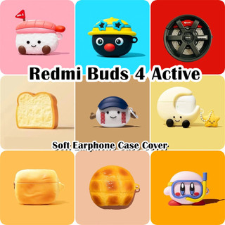 [imamura] Dành Cho Redmi Buds 4 Vỏ Hoạt Hình Silicon Mềm Chống Rơi Anime Vỏ Tai Nghe Hoạt Hình