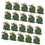 Flgo 20 Chiếc Giáng Sinh Theo Chủ Đề Men Quyến Rũ Bộ Mèo Vòng Cổ Mặt Dây Chuyền Đồ Trang Sức