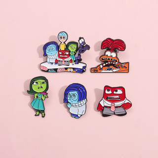 Inside Out Anime Men Trâm Ba Lô Thời Trang Quần Áo Phụ Kiện Quà Tặng Cho Bạn Bè