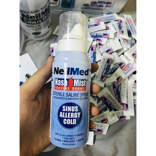 [CHÍNH HÃNG] Bình Xịt Mũi Neilmed 75ml (Hàng Tách Set) DATE 2029