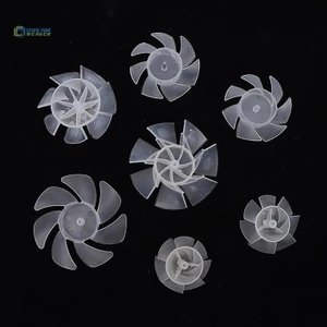 1 Lưỡi Quạt Nhựa 7 Lưỡi Dao Đường Kính Ngoài 35mm / 42mm / 50mm / 65mm Lưỡi Quạt Làm Mát Bằng Nhựa Cho Máy Sấy Tóc Lớn