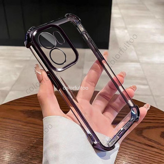 Ốp Oppo Reno 14F Cho Oppo Reno 14F 13F 13 F Reno13F Reno14F 4G 5G Mạ Silicon TPU Chống Sốc Trong Suốt Mềm Vỏ Điện Thoại Chống Rơi Rơi Bảo Vệ Toàn Diện Ốp Lưng