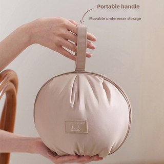 MEGOCE 1 Túi Đựng Đồ Cầm Tay, Tất Quần Lót Áo Bra Sợi Polyester Túi Sắp Xếp, Quần Áo Thân Thiết Chất Lượng Cao Di Động Hình Bóng Túi Bảo Quản Du Lịch