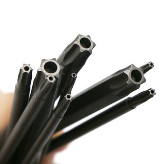 11 / 12 Chiếc An Ninh Bit Set Tamper Proof Tua Vít Mũi Khoan Vít Driver Bit Torx Flat Head 1 / 4 "Hex Driver Bits
