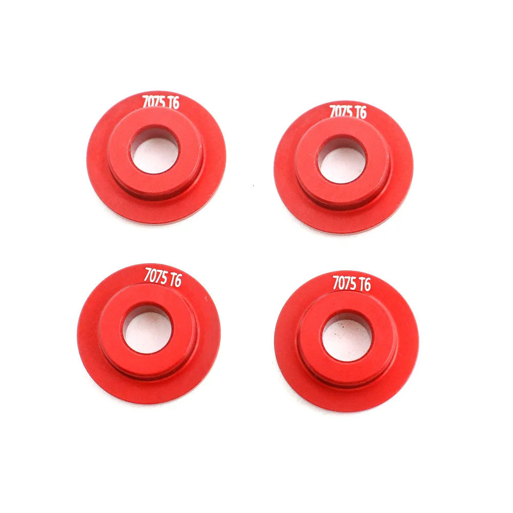 4 Kim Loại Khóa Ngắn Bánh Xe Vành Adapter Gioăng Cho Trxs UDR Không Giới Hạn Sa Mạc Racer 1 / 7 RC Xe Nâng Cấp Phần