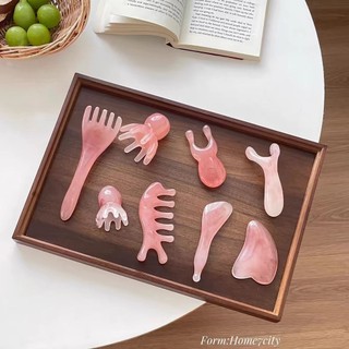 Bộ dụng cụ sức khỏe lớn!Làm Đẹp Da Mặt Tendon Dính Mắt Xung Quanh Kinh Tuyến Nhỏ Bạch Tuộc Massage Lược Dụng Cụ Tiện Dụng 6DME