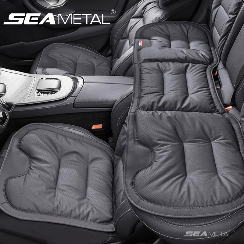 SEAMETALTAL Universal Car Seat Cover Nappa Da Ghế Ô Tô Đệm Bảo Vệ Thảm Mềm Thoáng Khí Phụ Kiện Nội Thất Ô Tô