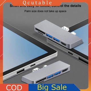 Trạm nối USB Hub 3.0 cho Hub đầu đọc thẻ SD / TF cho Surface Pro 7