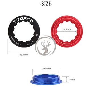 Bánh đà khóa bao leo núi xe đạp đường bộ 11T đỏ, đĩa răng bền chắc