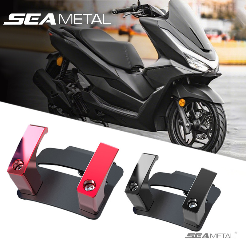 SEAMETAL Honda PCX160 Sửa đổi Móc đôi bằng thép không gỉ Móc lưu trữ Hành lý Phụ kiện xe máy