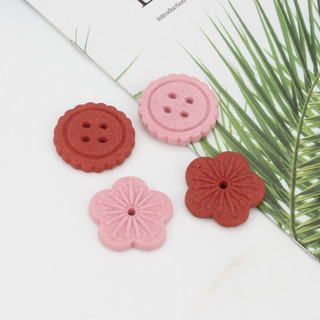 ✨Shangjia Nướng Bánh Đa Món Trang Trí Bánh Tròn Hoa Anh Đào Nút Hoa Bánh Quy Đồ Trang Trí Nướng Bánh Ăn Được 25.7.10