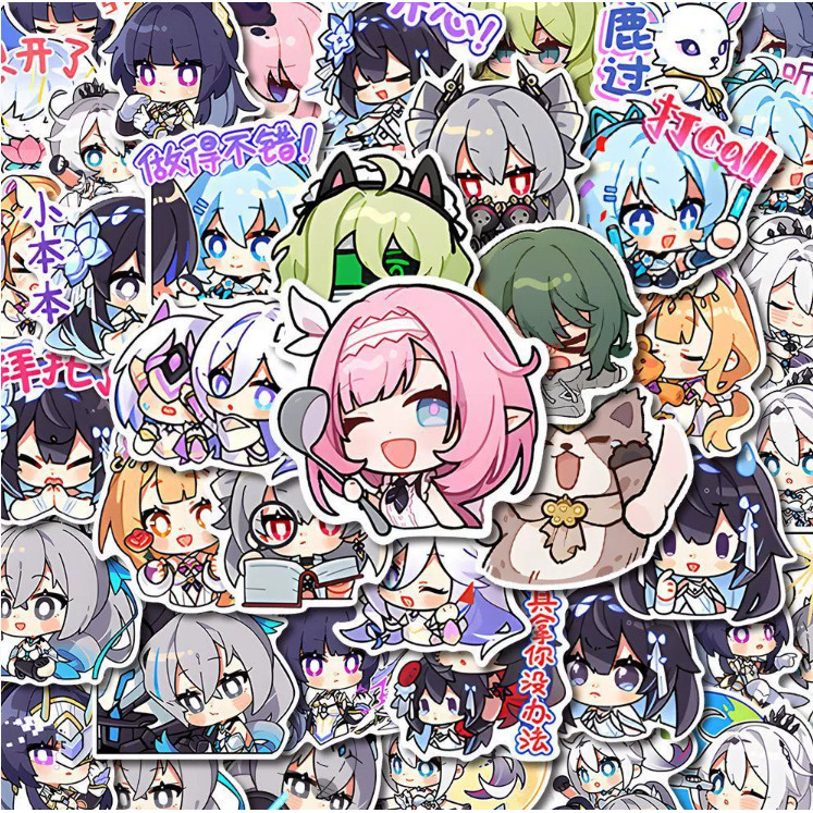 Sticker Honkai Impact 3 56 miếng | Shopee Việt Nam