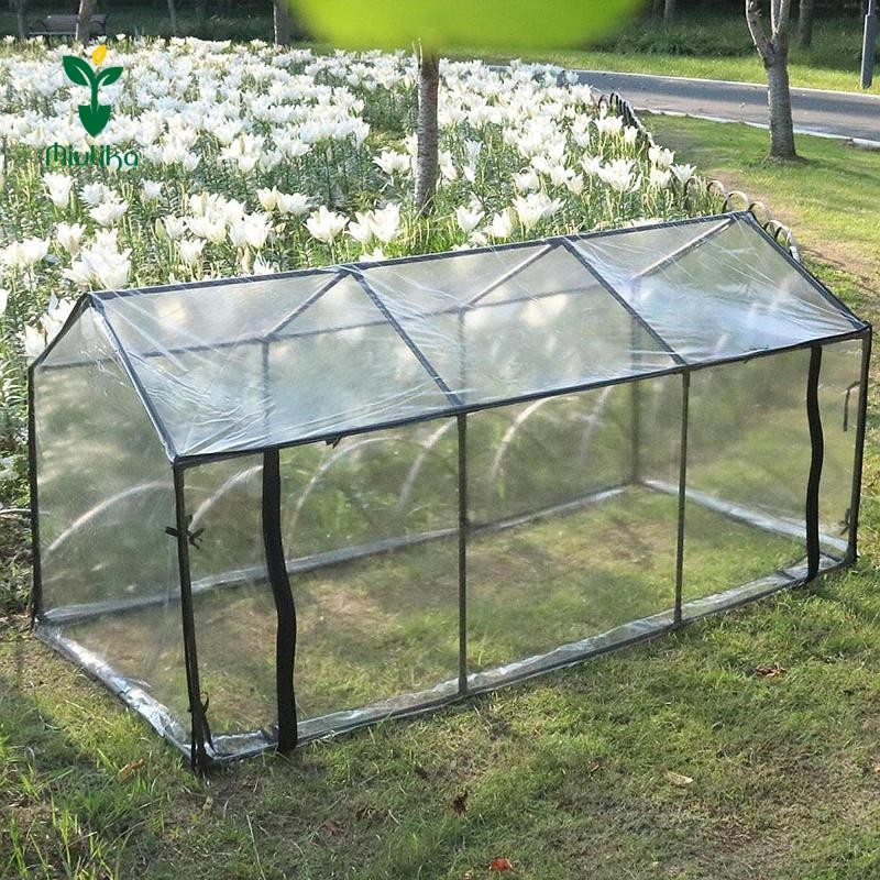 Nhà kính Mini Miulika, Vỏ cây vườn và vườn ươm, Nhà kính di động, Lều trong suốt
