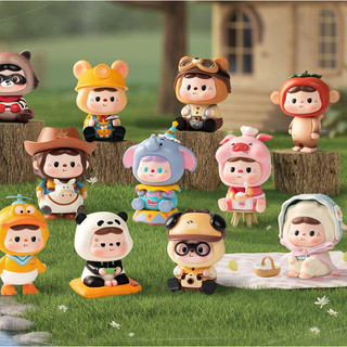 (✿Tùy chọn) Heyone BAOBAO 'S TIME CAPSULE Blind Box Chơi hợp thời trang Tay-Run