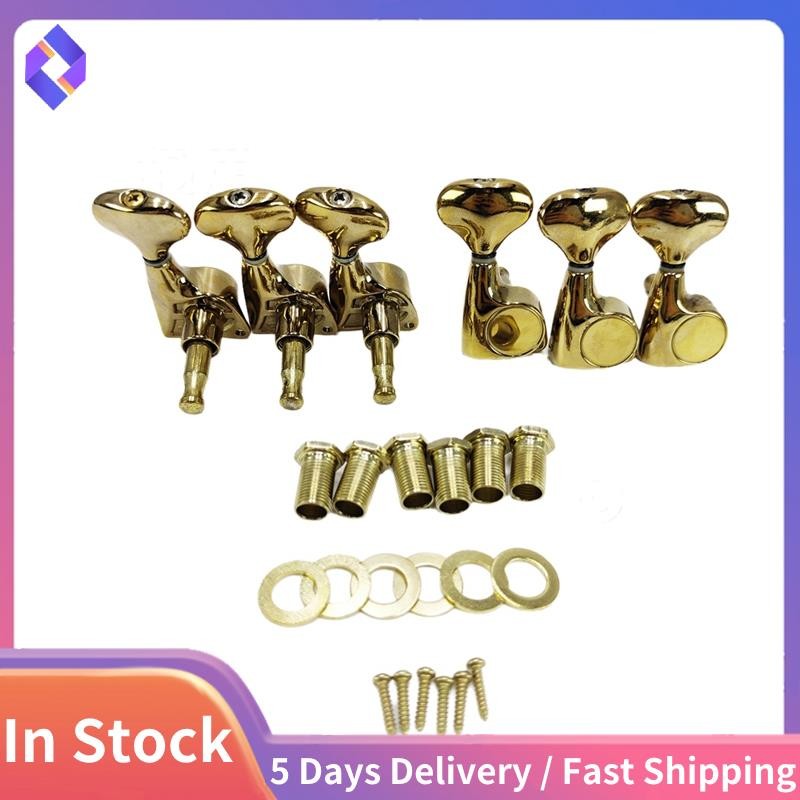 6 Chiếc Nhỏ Cá-Tail Nút Kín Dây Điều Chỉnh Chốt Chỉnh Đầu Máy Cho Đàn Guitar Điện Acoustic