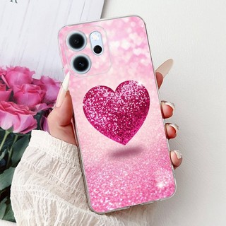 Dành Cho OPPO Reno14 F CPH2743 2025 Mới Thanh Lịch Họa Tiết Mèo Họa Tiết Hoa Reno 14F 5G Ốp Điện Thoại TPU Silicon Mềm