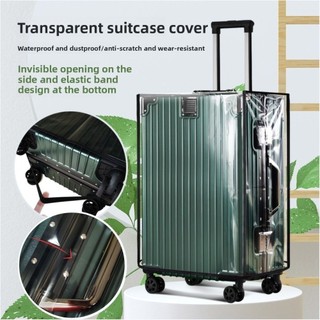 Vỏ bảo vệ hành lý HOBBYIN, Vỏ hành lý du lịch chống nước trong suốt, Vỏ bảo vệ vali PVC chống bụi 18-30 Inch