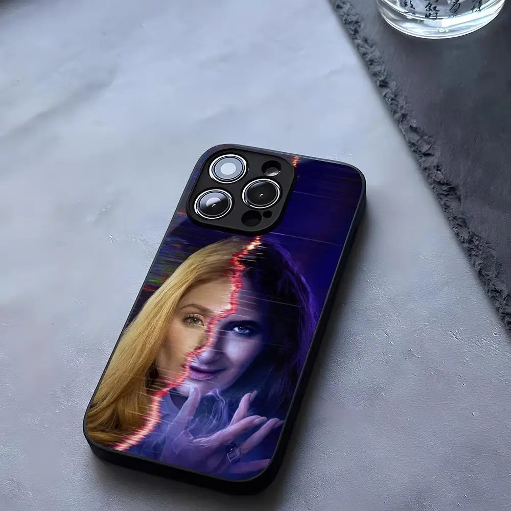 BK-1 Agatha All Along TV Ốp Điện Thoại Kính Cường Lực Cho iPhone 13 14 16 12 17,15 11 Pro XS Max Plus Mini X XR SE2020 Coque