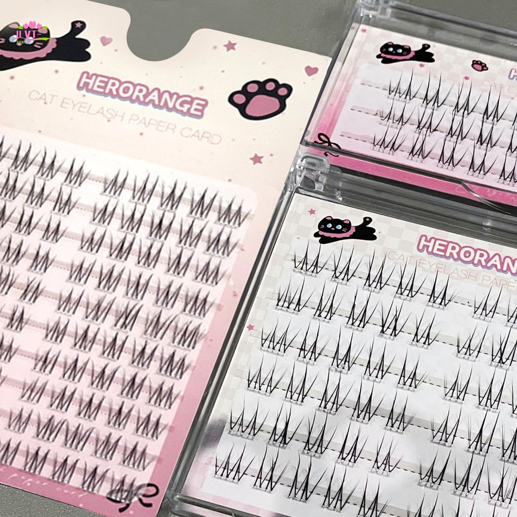 Nối dài lông mi liền mạch dày đặc 3D DIY Wispy Fluffy Lash Extension cho công việc Sinh nhật tiệc và du lịch