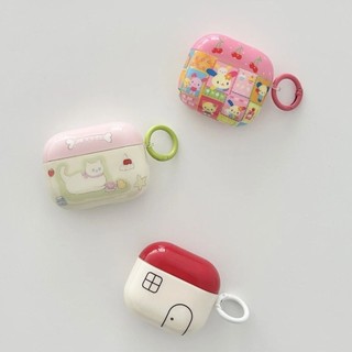 Ốp lưng cho AirPods 4 [2024] AirPods Pro2 Pro 3 2 1 Vỏ tai nghe không dây Apple sang trọng IMD Cô gái Hàn Quốc
