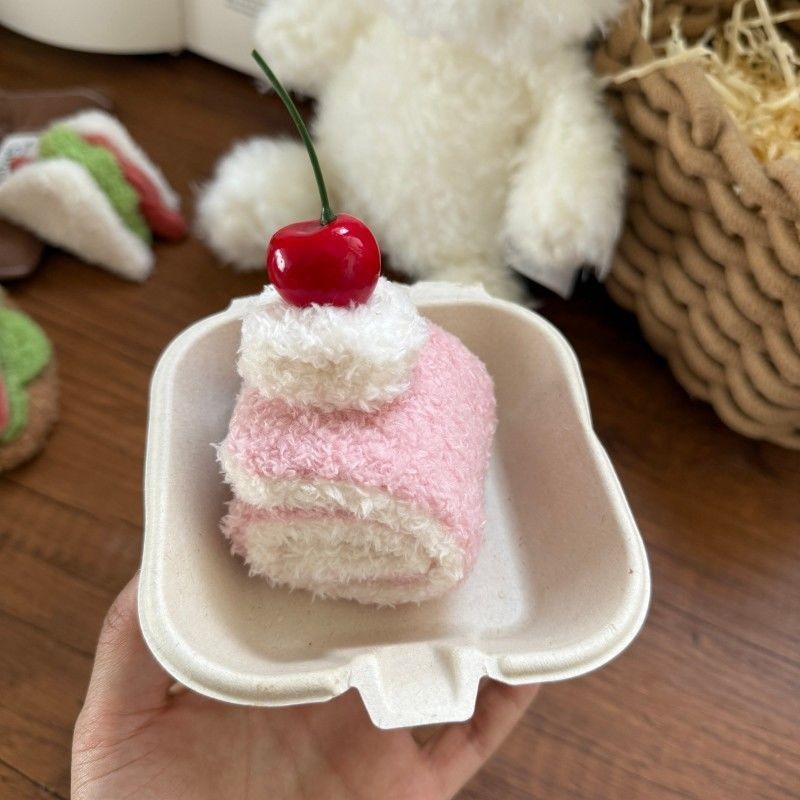 Kẹp tóc bánh mô phỏng sang trọng dễ thương