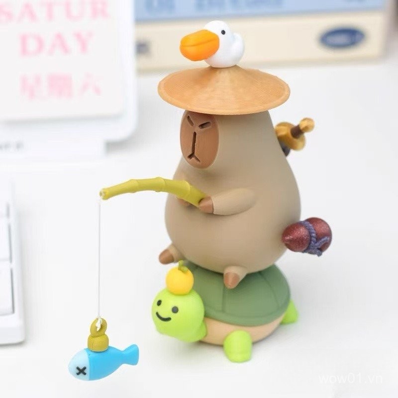 Bán chạy Chính Hãng Kapibara Từ Tính Mecha Capybara Búp Bê Giải Nén Đồ Chơi Sáng Tạo Lực Lượng Đặc Biệt Capybara Đồ Chơi Từ Tính
