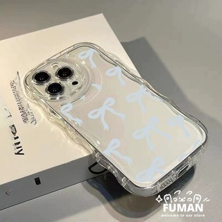 Ins Style Màu Hồng Xanh Nơ Ốp Lưng Điện Thoại Redmi Note 14 13 12 Pro Plus Turbo 11 Pro Plus 11S 11T 10 Pro 10T 9T Turbo 4 Pro 3 A4 A3 Pro 10A 9 9C 5G 4G Sóng Trong Suốt Mềm Vỏ chống sốc