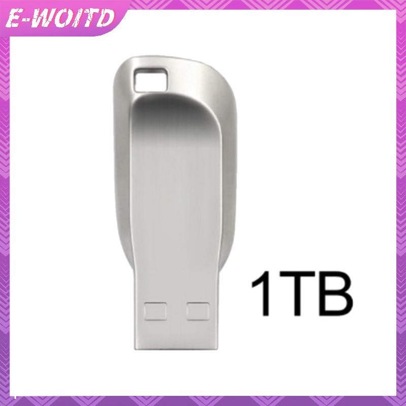 E-woitd 2TB Kim Loại Usb 3.0 Ổ Cắm Bút 2TB Usb Flash Drive 1TB Tốc Độ Cao Pendrive Chống Nước Đĩa Flash Usb Mới Nâng Cấp TYPE-C Adapter HNVN