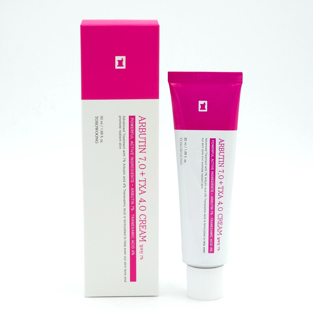 New Store Deal TOSOWOONG Arbutin 7% + TXA 4% Brightening Cream 50ml