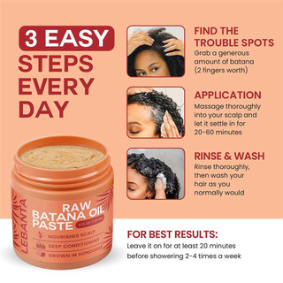 Batana Oil Hair Treatment 120ml Nourishing Hair Oil Balm for Shiny & Healthy Hair