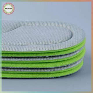 SAFENH 2 Chân Chỉnh Hình Đế Giày Chạy Bộ Nhớ Mềm Xốp Đế Cho Giày Nam Nữ Khử Mùi Thấm Hút-Áo Massage Thể Thao Đế VN