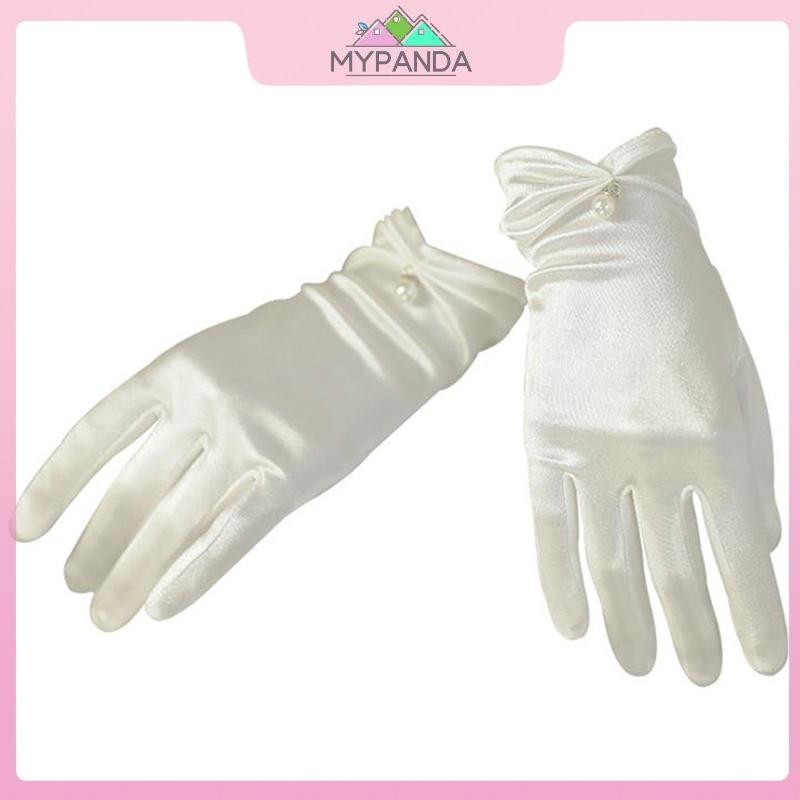 Găng tay satin MYPANDA dành cho thiết kế dài và ôm toàn ngón tay