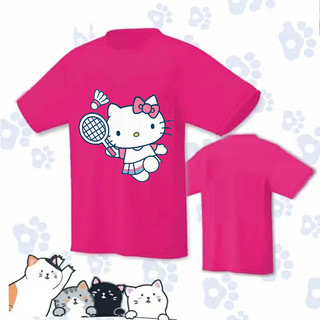 Áo sơ mi Hello Kitty YONEX nam nữ - thoáng khí, thoải mái, đa năng cho cầu lông và đi lại