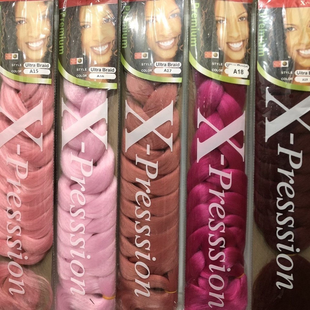 Xpression 165g Tóc bím tóc Châu Phi ❈ ❈ Xpression 165g Tóc bện Châu Phi ❈ ❈ 710