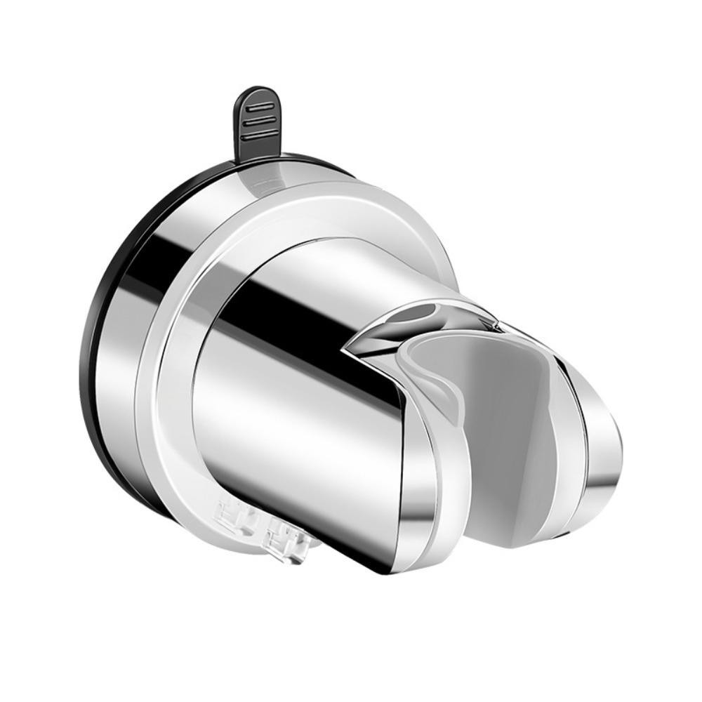 Giá đỡ đầu vòi hoa sen ICUCKO, Treo tường Không đục lỗ Vòi hoa sen Đế cố định, Lắp đặt không cần đục lỗ Phụ kiện phòng tắm di động Đế vòi hoa sen