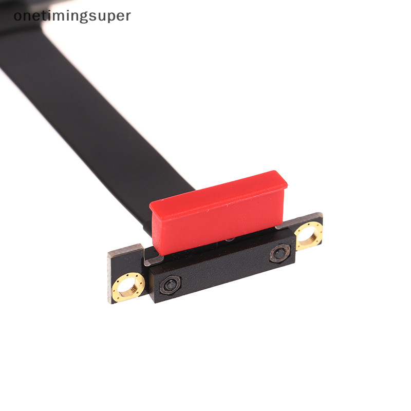Onetimingsuper PCIE X1 Riser Cáp nối dài góc phải 90 độ PCI Express 1x ...