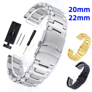 Dây đeo đồng hồ bằng thép không gỉ bán rắn 20mm 22mm cho Seiko Diver Nam Nữ Dây đeo đồng hồ đa năng Dây đeo đồng hồ bằng sắt kim loại Vòng đeo tay thay thế Vòng đeo tay lặn