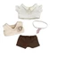 YOLOGO Sang Trọng Búp Bê Quần Áo, Buộc Ảnh Đạo Cụ Bộ Áo Búp Bê, Chỉ Bán Quần Áo Kawaii 10cm Búp Bê Bền Đẹp Handmade Quần Áo Quà Tặng
