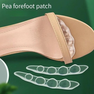 Mới GEL Silicone Chân Trước Chống Trơn Trượt Miếng Lót Nữ Sandal Giày Đế Thoải Mái Đế Cho Chân Hấp Thụ Sốc Chăm Sóc Bàn Chân Miếng Lót Giày