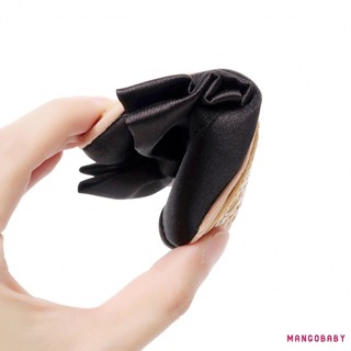 Mg-infant Bé Gái Moccasins Dễ Thương Nơ Lớn Đế Mềm Giày Đế Bằng Prewalker Giày Chống Trơn Trượt Đầu Tiên Giày Tập Đi