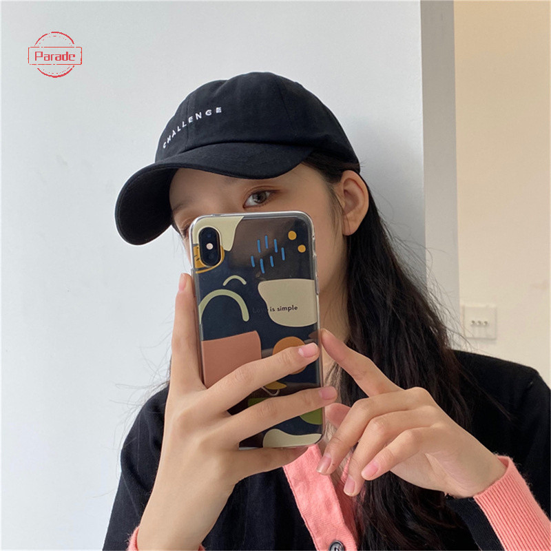 Parade Casual Unisex Chữ Thêu Bóng Chày Thời Trang Thể Thao Ngoài Trời Mũ Hip Hop VN