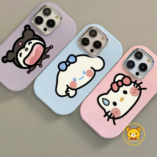 Ốp Hello Kitty Cho OPPO A60 A79 A54 A18 A38 A58 4G A15 A15S A92 A72 A52 A1K A7 A12 A5S F9 Reno 7 Pro 6 5f 4f 5 4 Lite 6Z 5Z 4 Pochacco Vỏ Điện Thoại Dễ Thương Khung Ống Kính Vỏ Kuromi