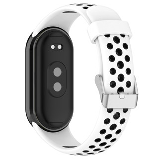 Dành Cho Xiaomi Smart Band 10 Dây Đeo Thể Thao Dây Đeo Silicon Thoáng Khí Cho Mi Band 10 / 9 / 8 Dây Đeo Tay Thay Thế