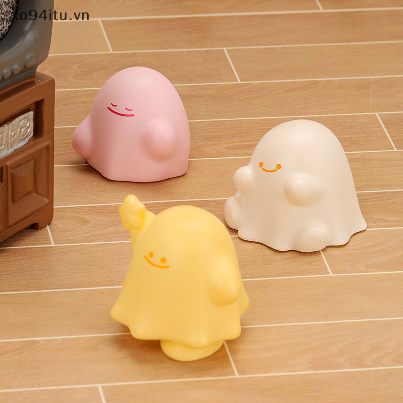 XOITU Hoạt Hình Dễ Thương Halloween Nhiều Màu Sắc Ma Thu Nhỏ Các Bức Tượng Nhỏ Để Bàn Ô Tô Micro Phong Cảnh Nhà Đồ Trang Trí Phụ Kiện Trang Trí Quà Tặng VN