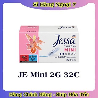 Băng vệ sinh Tampon Jessa Đức đủ size - Date mới đủ Bill
