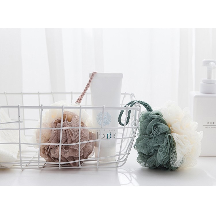 Bông Tắm Cao Cấp 2 Màu Loại TRÒN DÀY, Siêu Chắc Chắn aladanh-net-vn