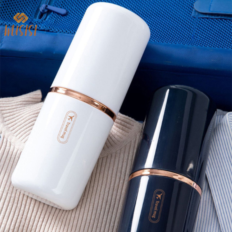 [Wusisi] Cốc đựng bàn chải đánh răng di động du lịch Phòng tắm Hộp đựng kem đánh răng Hộp đựng Hộp đựng đồ vệ sinh du lịch Cốc lưu trữ Sáng tạo mới MỚI